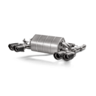 Tytanowy układ wydechowy Slip-On Akrapovic BMW M2 Competition / M2 CS F87