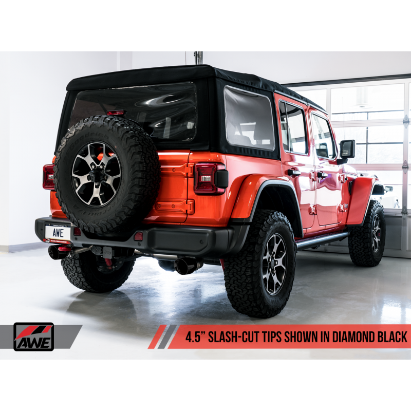 Układ wydechowy AWE-Tuning Jeep Wrangler JL / JLU 2.0T & 3.6