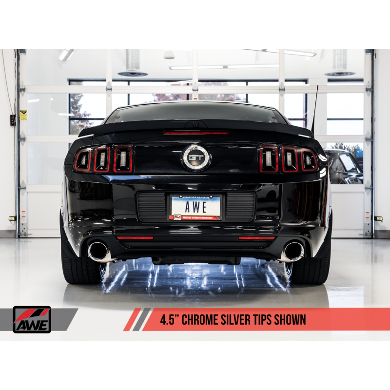 Układ wydechowy Axle-Back AWE-Tuning Ford Mustang GT S197