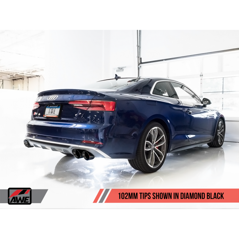 Układ wydechowy AWE-Tuning Audi S5 B9 Coupe