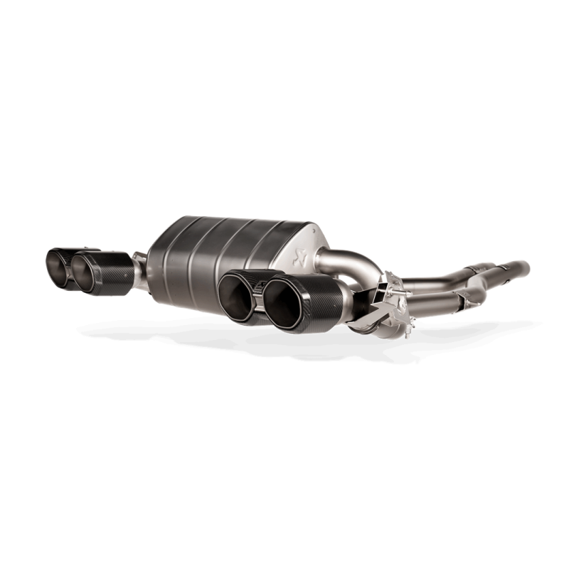 Tytanowy układ wydechowy Slip-On Akrapovic BMW M2 G87