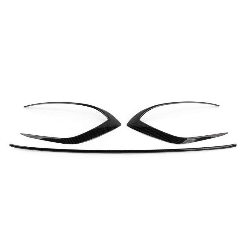 Karbonowe inserty przedniego zderzaka APR VW Golf GTI Mk8