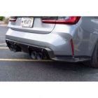 Karbonowe splittery boczne tylnego zderzaka Dinan BMW M3 G80