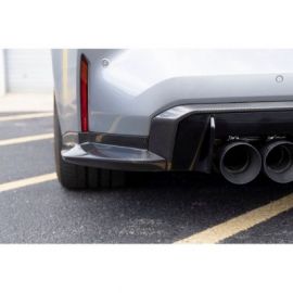 Karbonowe splittery boczne tylnego zderzaka Dinan BMW M3 G80