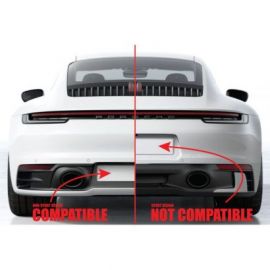 Karbonowe kanały intercoolera APR Porsche 911 992 3.0T