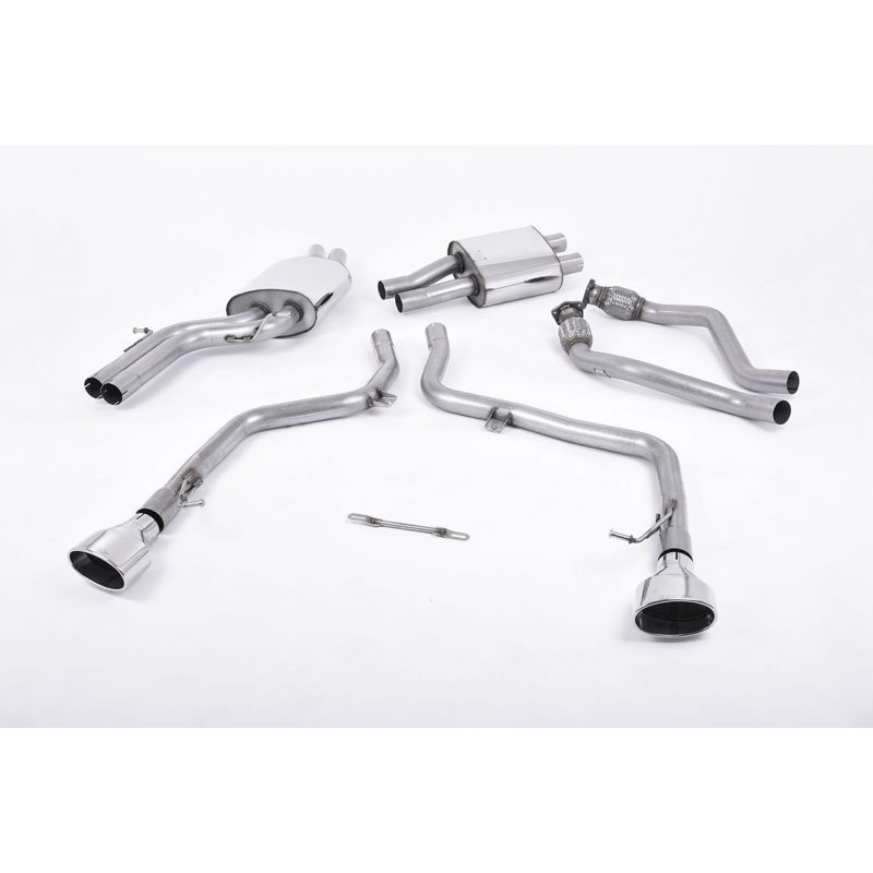 Układ wydechowy Cat-Back Milltek Sport Audi S5 B8 Coupe / Cabriolet 3.0 TFSI V6T