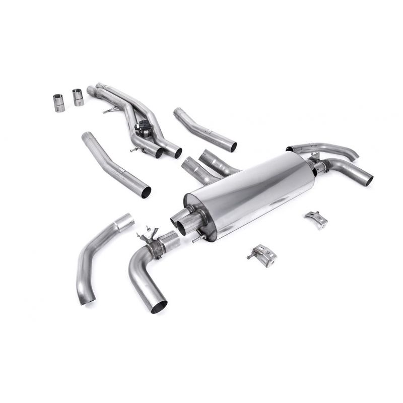 Układ wydechowy Front Pipe-Back Milltek Sport Audi SQ7 / SQ8 (4M) 4.0 V8 TFSI Układ wydechowy Front Pipe-Back Milltek Sport Audi SQ7 / SQ8 (4M) 4.0 V8 TFSI