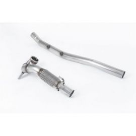 Downpipe / zamiennik filtra cząstek stałych OPF (OPF Bypass) Milltek Sport Audi S3 8V.2 / Golf R MK7 / T-Roc R 300PS (OPF)
