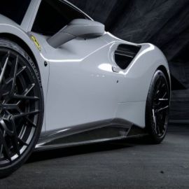 Karbonowe progi boczne Vorsteiner Diavolo Ferrari 488