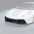 Karbonowy zderzak / spoiler przedni Vorsteiner Ferrari 458 Italia