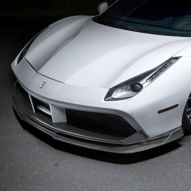 Karbonowa dokładka zderzaka / spoiler przedni Vorsteiner Diavolo Ferrari 488