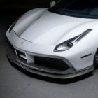 Karbonowa dokładka zderzaka / spoiler przedni Vorsteiner Diavolo Ferrari 488