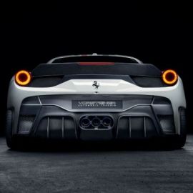 Karbonowy spoiler / skrzydło na klapę bagażnika Vorsteiner VX Ferrari 458 Italia