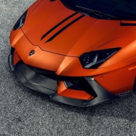 Karbonowa dokładka zderzaka / spoiler przedni Vorsteiner Zaragoza Edizione Lamborghini Aventador