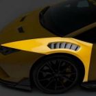 Karbonowe poszerzenie przednich błotników z wbudowanymi wlotami powietrza Vorsteiner Vicenza Edizione Lamborghini Huracan Performante