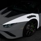 Karbonowe poszerzenia przednich błotników z wbudowanymi wlotami powietrza Vorsteiner Novara Edizione Lamborghini Huracan
