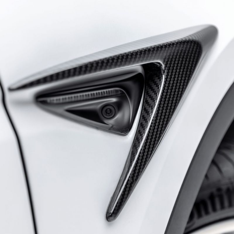Karbonowe wloty powietrza (na błotnikach) Vorsteiner Tesla Model Y