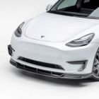 Karbonowa dokładka zderzaka / spoiler przedni Vorsteiner Tesla Model Y