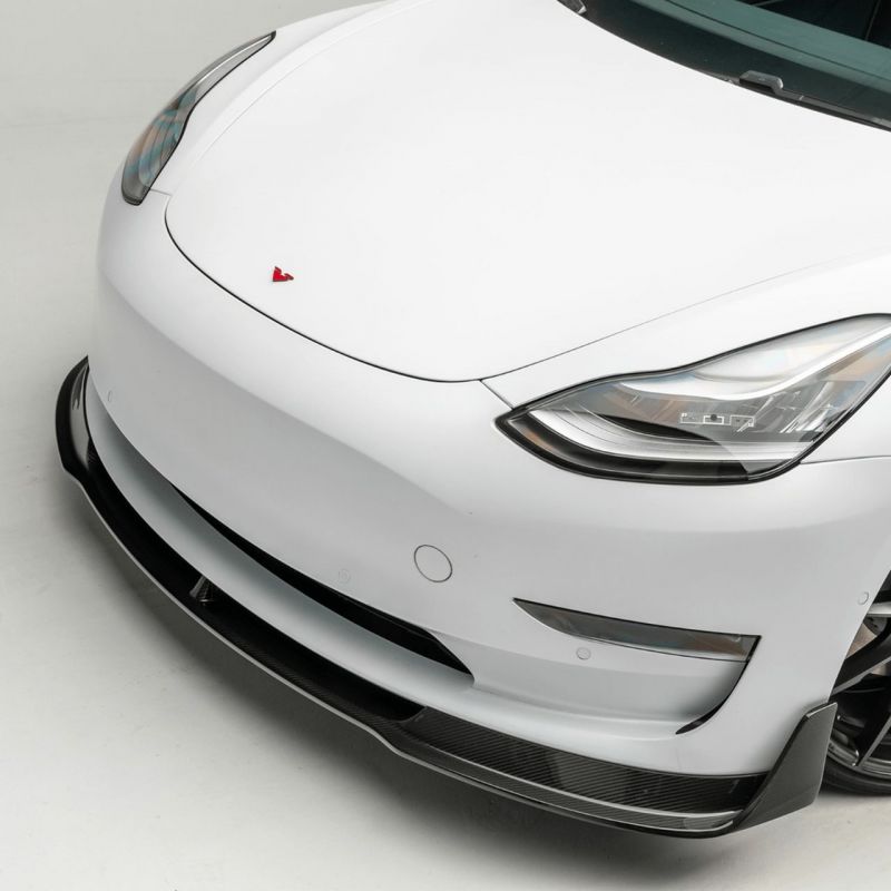Karbonowa dokładka zderzaka / spoiler przedni Vorsteiner Volta Tesla Model 3