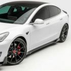 Karbonowe progi boczne Vorsteiner Volta Tesla Model 3