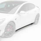 Karbonowe progi boczne Vorsteiner Volta Tesla Model 3