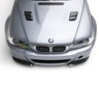 Karbonowy zderzak przedni zintegrowany z dokładką Vorsteiner V-CSL BMW M3 E46