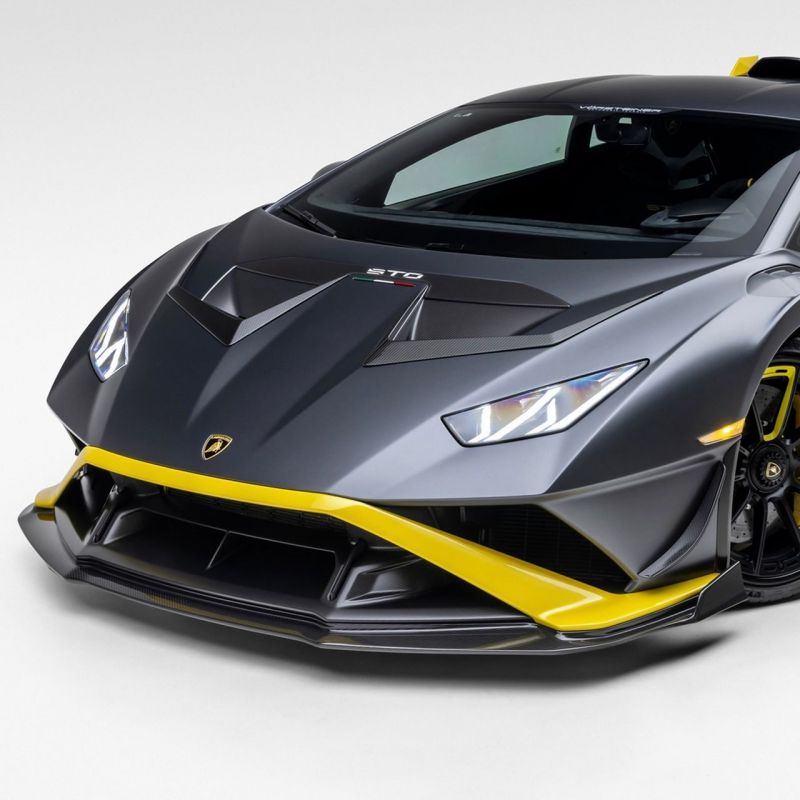 Karbonowa dokładka zderzaka / spoiler przedni Vorsteiner Lamborghini Huracan STO