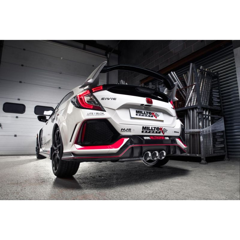 Układ wydechowy Cat-Back Civic Type R FK8 2.0 Układ wydechowy Cat-Back Civic Type R FK8 2.0