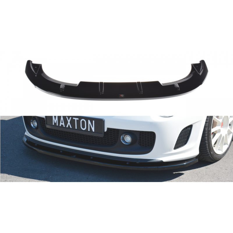 Splitter przedni V.2 Maxton Design Abarth 500 Mk1