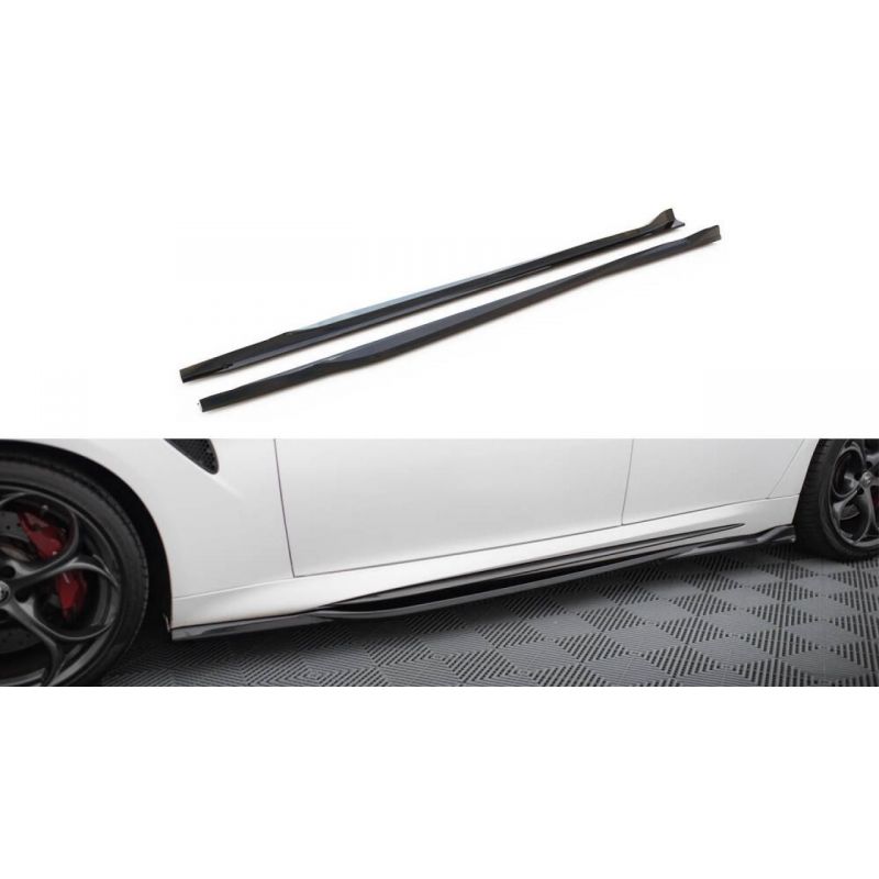 Dokładki progów Maxton Design Alfa Romeo Giulia Quadrifoglio