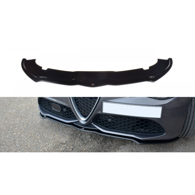 Splitter przedni V.1 Maxton Design Alfa Romeo Giulia Veloce