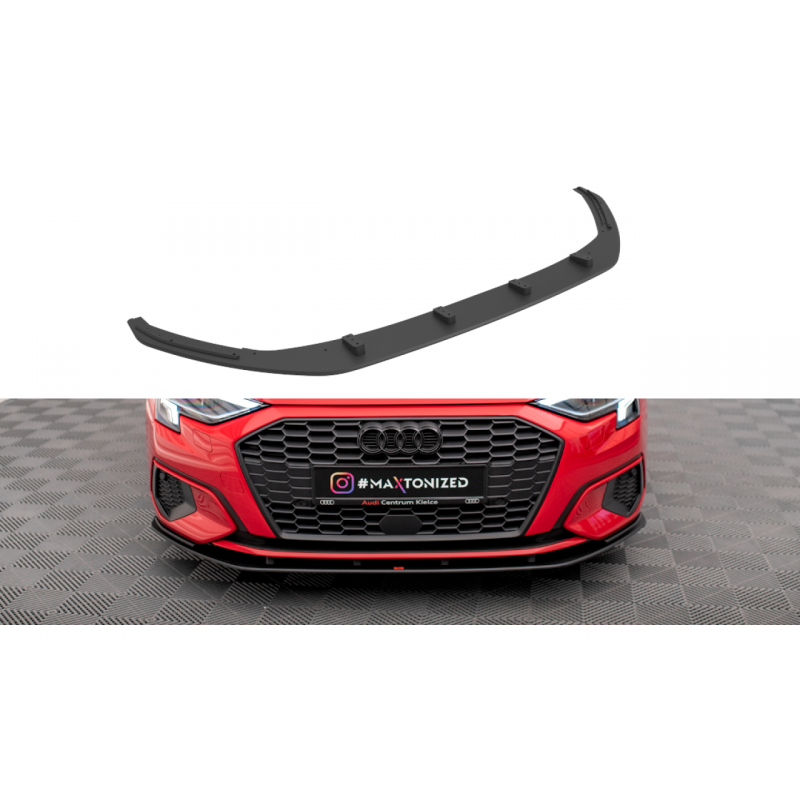 Splitter przedni Street Pro / Flaps Maxton Design Audi A3 8Y