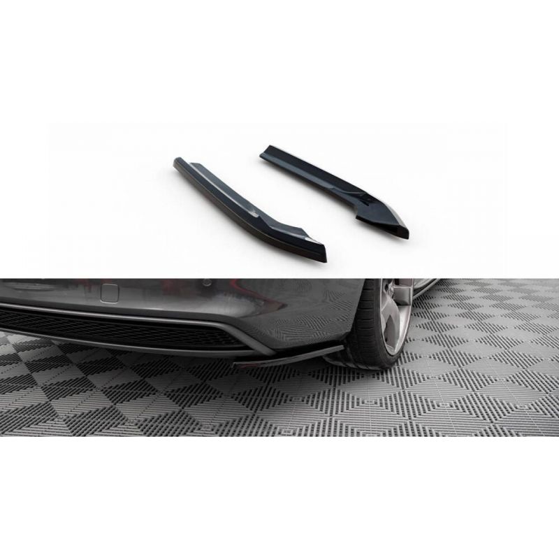 Splittery tylne boczne V.2 Maxton Design Audi A4 B8.5 S-Line Avant