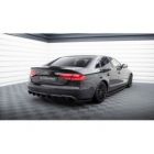 Dokładka tylna Maxton Design Audi A4 B8 (wersja z podwójnym wydechem z jednej strony)