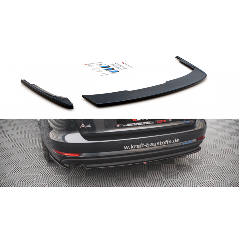 Splittery tylne boczne Maxton Design Audi A4 B9