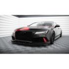 Splitter przedni Street Pro / Flaps Maxton Design Audi A7 C7 RS7-Style