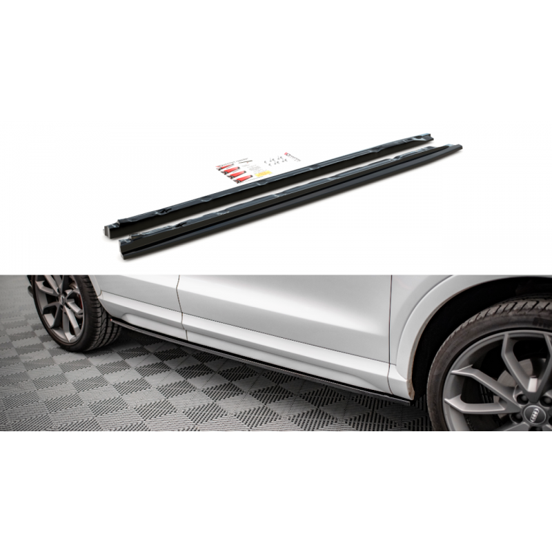 Dokładki progów Maxton Design Audi Q3 8U Sport Facelift