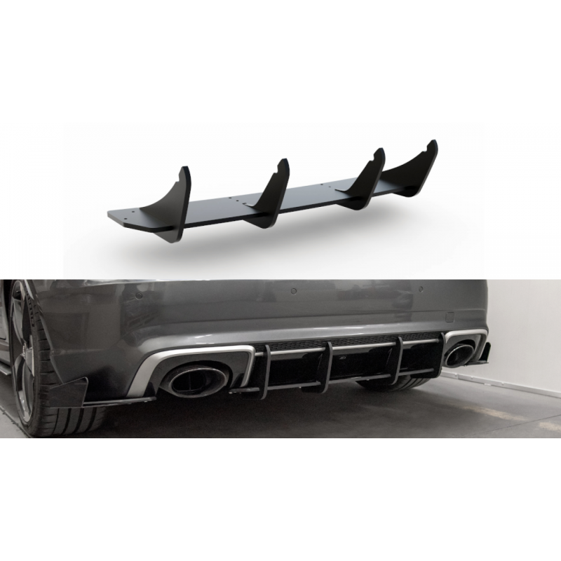 Dyfuzor tylny Street Pro Maxton Design Audi RS3 8V Sportback