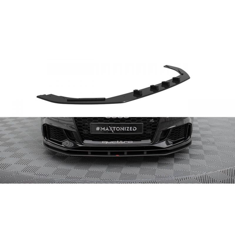 Splitter przedni Street Pro / Flaps Maxton Design Audi RS3 8V.2 Sedan