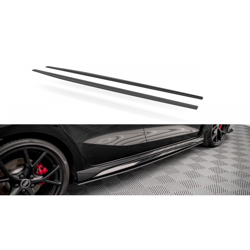 Dokładki progów Street Pro / Flaps Maxton Design Audi RS3 8Y Sportback