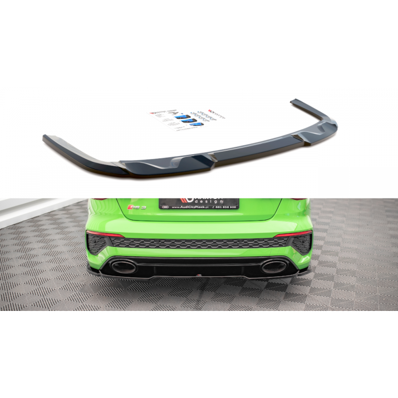 Splitter tylny Maxton Design Audi RS3 8Y Sedan