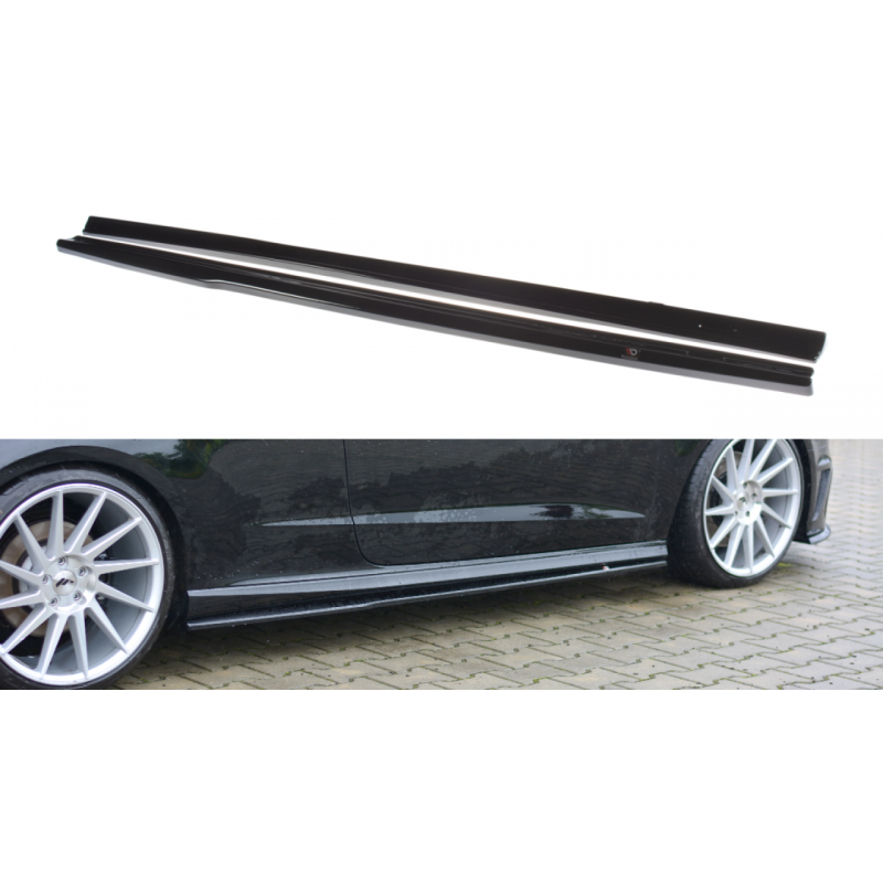 Dokładki progów Maxton Design Audi A3 S-Line / S3 8V / 8V.2 Hatchback