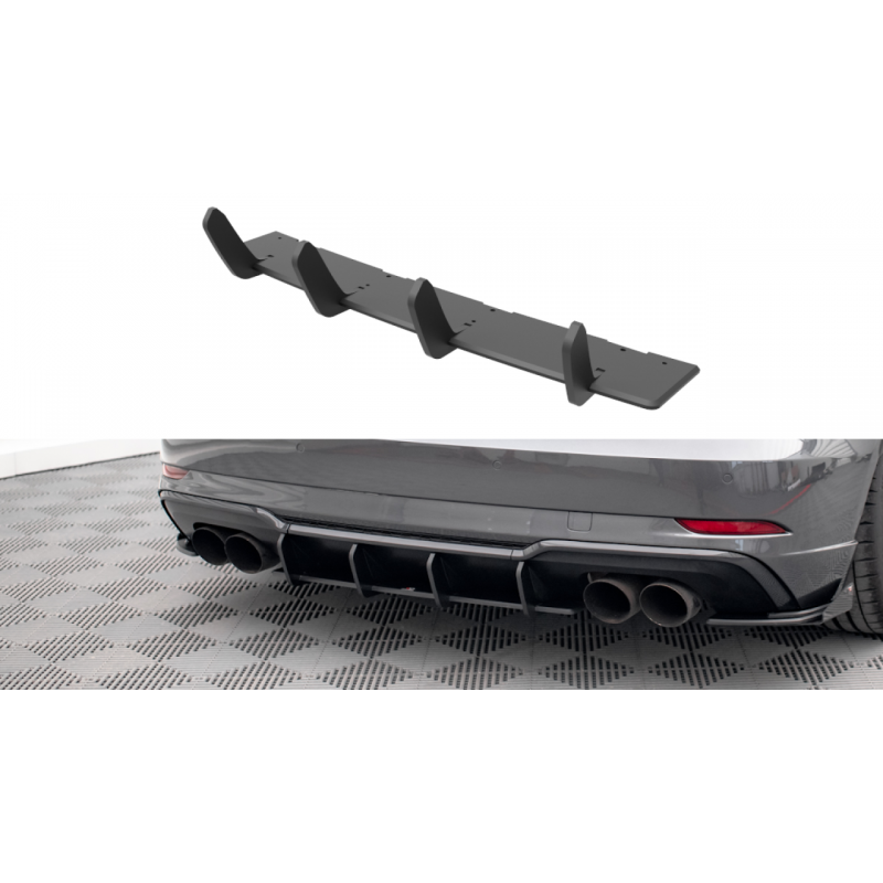 Dyfuzor tylny Street Pro Maxton Design Audi S3 8V.2 Sportback