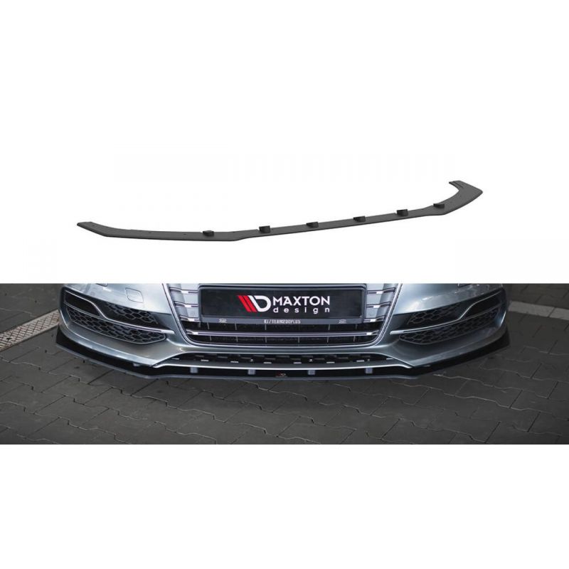 Splitter przedni Street Pro / Flaps Maxton Design Audi A3 S-Line / S3 8V Sedan