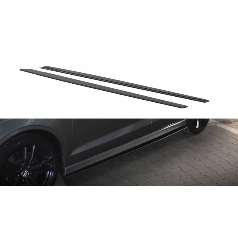 Dokładki progów Street Pro / Flaps Maxton Design Audi A3 S-Line / S3 8V Sedan
