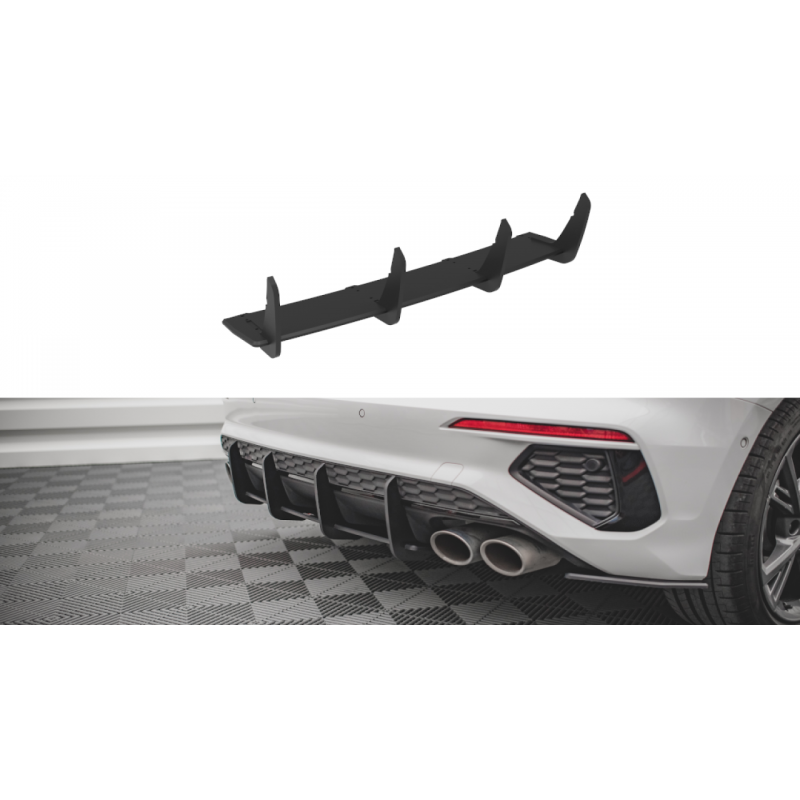 Dyfuzor tylny Street Pro Maxton Design Audi S3 8Y Sportback