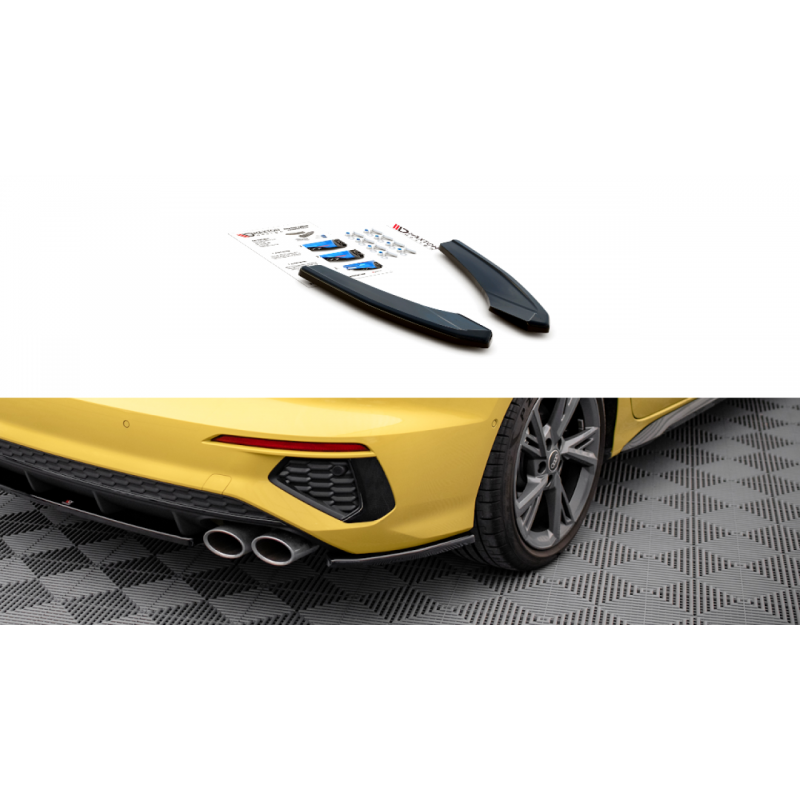 Splittery tylne boczne Maxton Design Audi S3 8Y Sedan