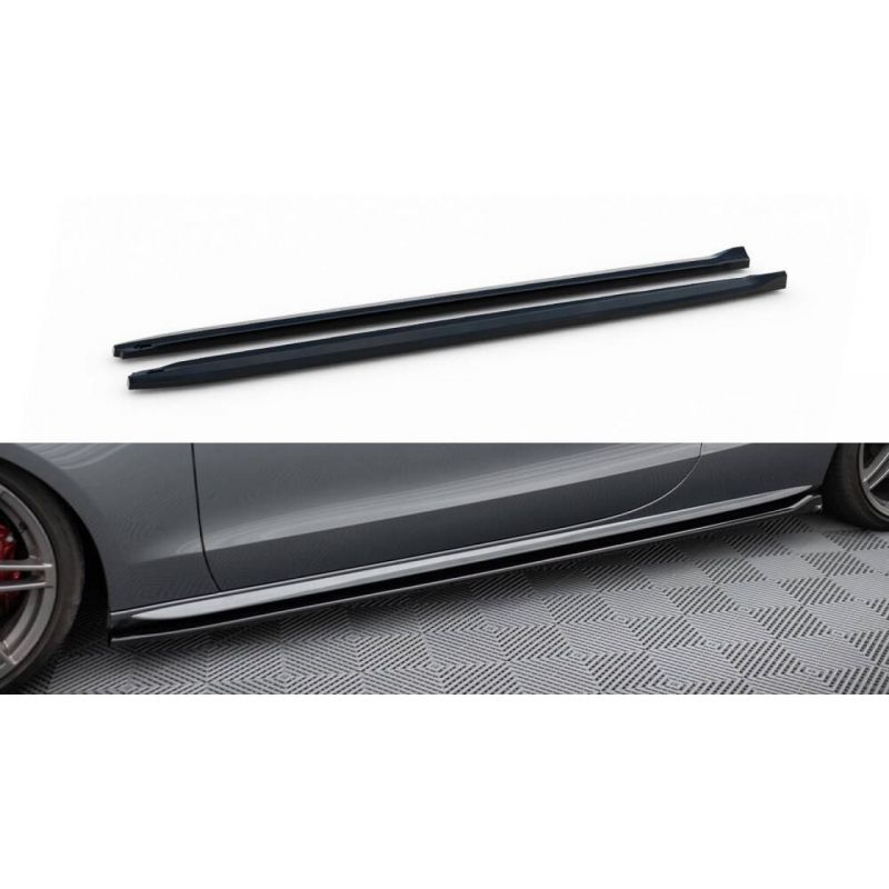 Dokładki progów V.2 Maxton Design Audi A5 S-Line / S5 B8 Coupe