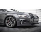 Płetwy przedniego zderzaka (Canards) Maxton Design Audi A5 S-Line / S5 B9 Coupe / Sportback