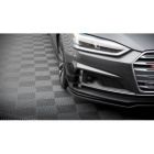 Płetwy przedniego zderzaka (Canards) Maxton Design Audi A5 S-Line / S5 B9 Coupe / Sportback